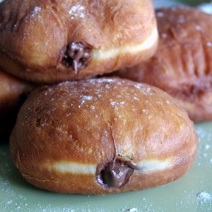 Beignets fourrés au Nutella