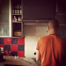 bricolage dans la cuisine
