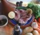 Tagine de poisson : ingrédients et plat traditionnel.