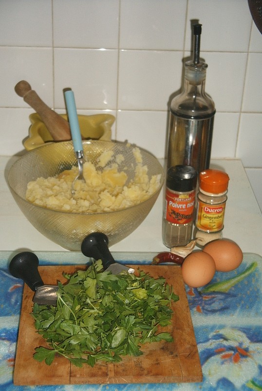 recette makhouda galette de pommes de terre aux épices