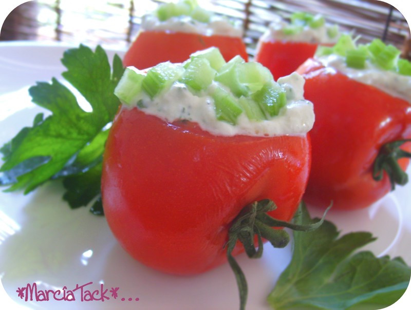 tomates farcies ricotta celeri