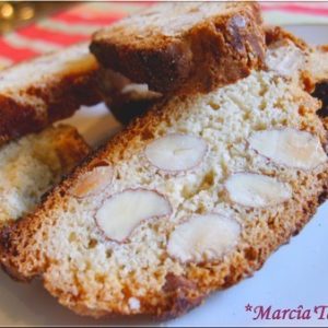 Biscotti aux amandes, gâteaux secs italiens