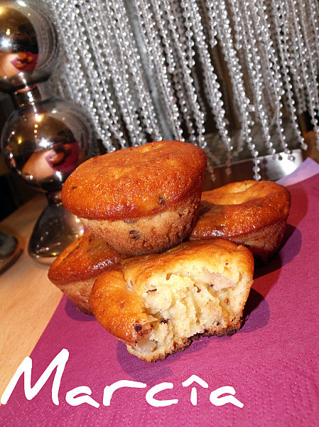 Muffins-poire-chocolat