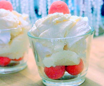 recette tiramisu fraise meringue