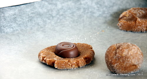 Cookies beurre cacahuète au cœur fondant de caramel