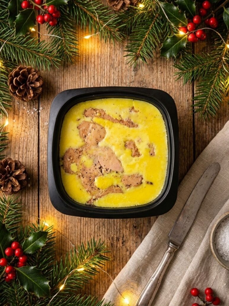 foie gras hyper facile et inratable cuit dans une terrine au micro ondes