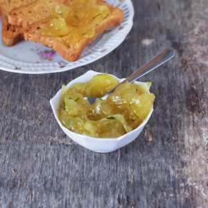 Recette de confiture de courgettes