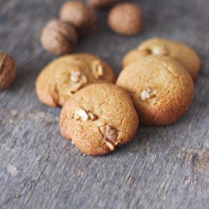recette de cookies miel et noix sans oeuf