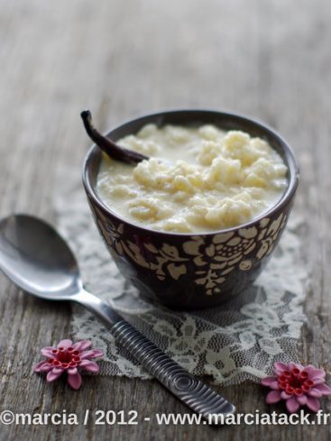 Riz au lait
