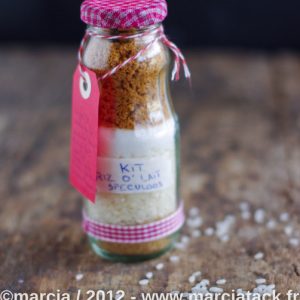 Comment fabriquer des kits à riz au lait à offrir ?