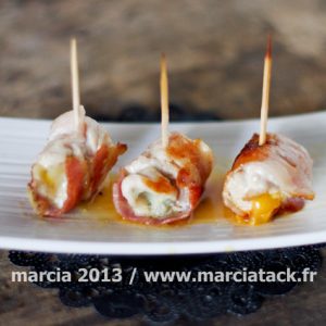 Recette apéro : Bouchées de poulet et fromage, recette facile