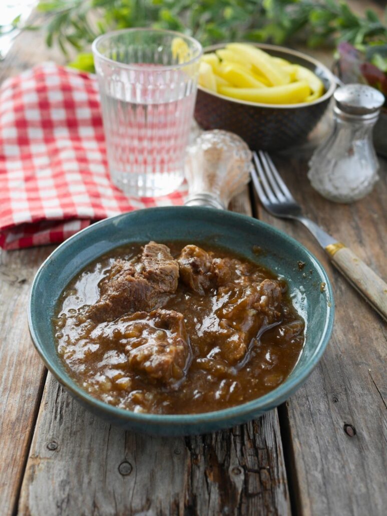 carbonade flamande en sauce