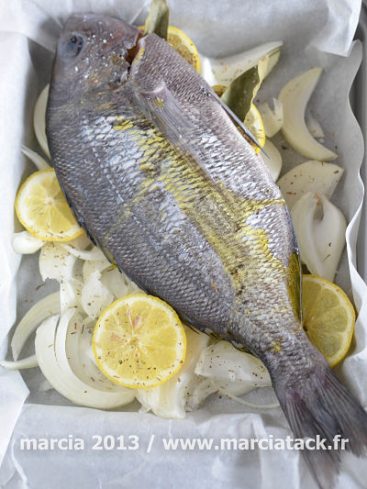 Recette facile de la dorade au four