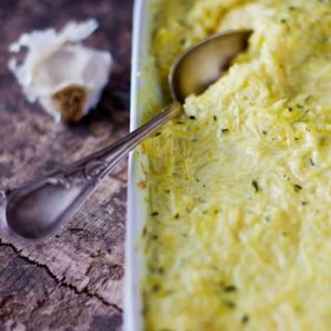 recette de gratin de courge spaghetti