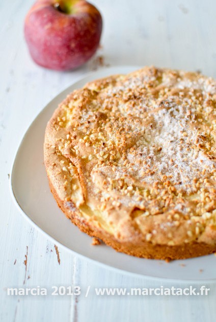 Recette de gâteau aux pommes, le tôt fait