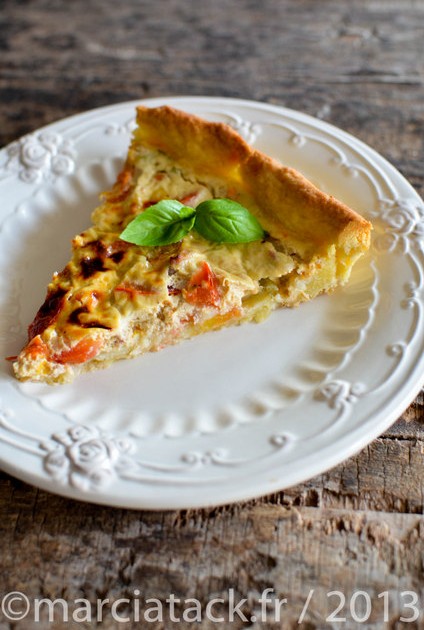 Recette facile de la quiche au thon
