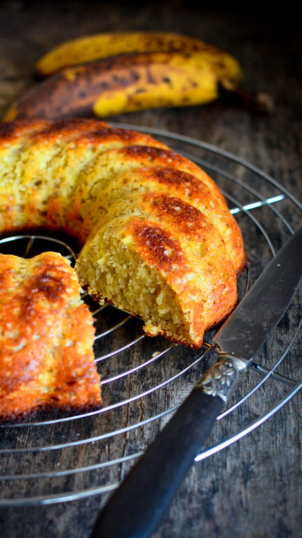 Gâteau banane moelleux (bananes trop mûres) - Recette facile