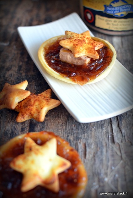 Recette de Noël : feuilleté de foie gras aux figues
