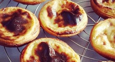 Pastéis de nata portugais, crème brûlée