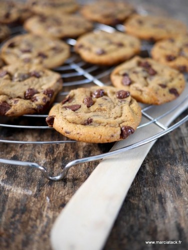 recette cookies moelleux à cœur