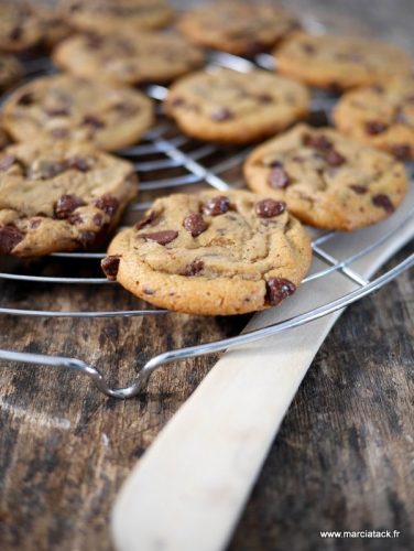 Recette facile des meilleurs cookies moelleux à coeur