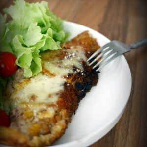 Recette d'escalope de veau panée façon cordon bleu