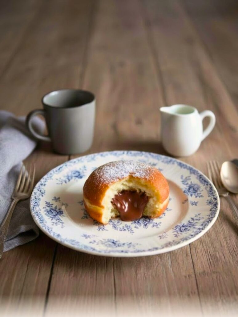 Beignet au chocolat fondant