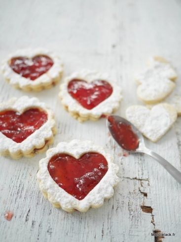 Recette de sablés confiture