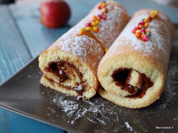 Gâteau roulé - Recette facile de génoise pour bûche