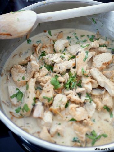 Recette facile de sauté de dinde