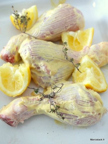 recette facile de poulet au four