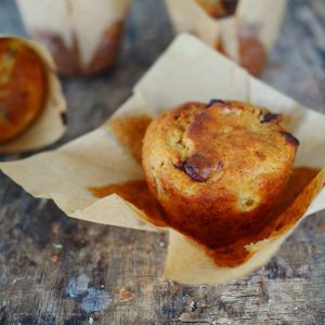 recette de muffins à la banane