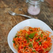 salade de fenouil avec carottes râpées
