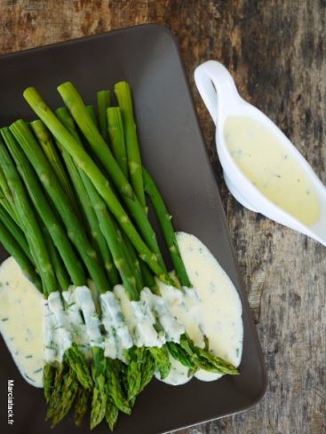 sauce pour asperges vertes