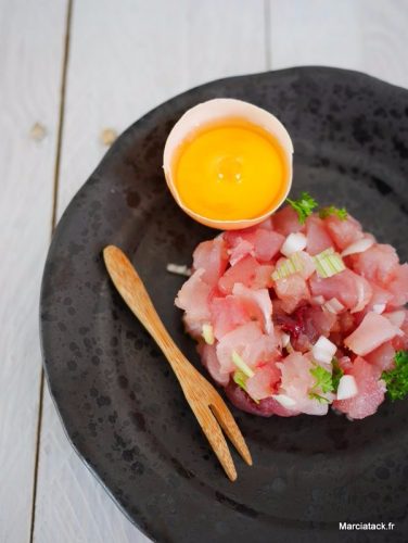 recette rapide de tartare de thon