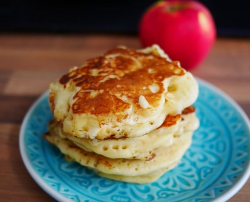 recette de pancake aux pommes