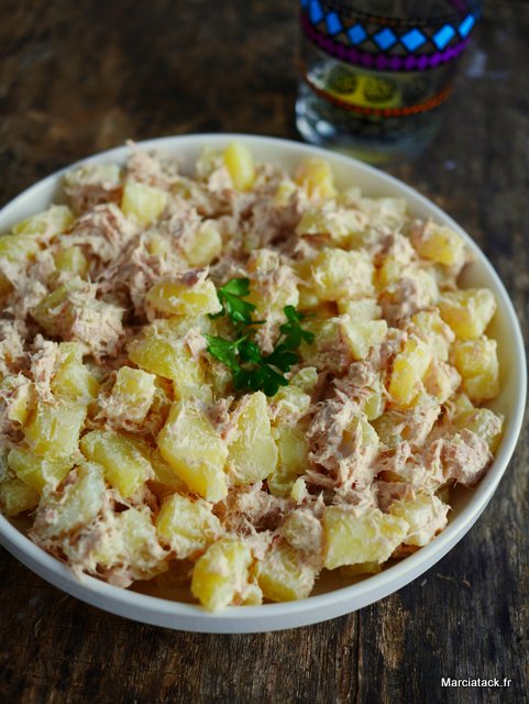 salade pommes de terre thon