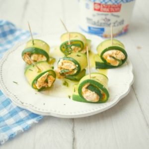 Rouleaux de courgette au fromage Madame Loik