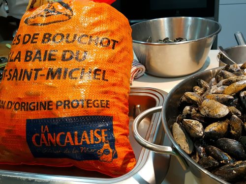 Moules de bouchot de la Baie du Mont-Saint-Michel