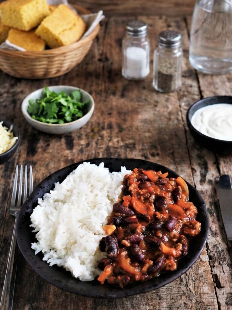 chili con carne facile, le plat mijoté tex mex