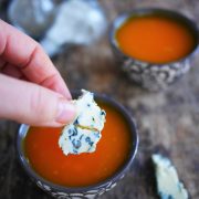 soupe de carottes au roquefort