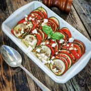 Recette de tian de tomates et courgettes à l'omnicuiseur vitalité