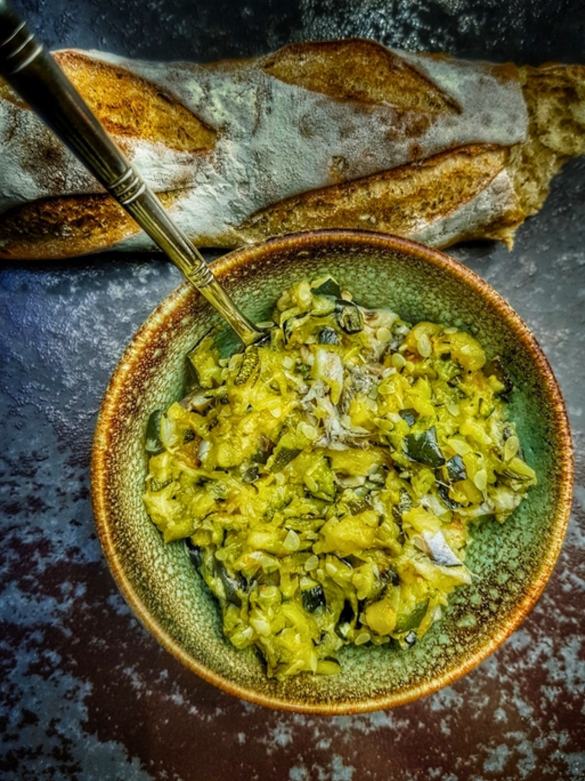 Courgettes à tartiner
