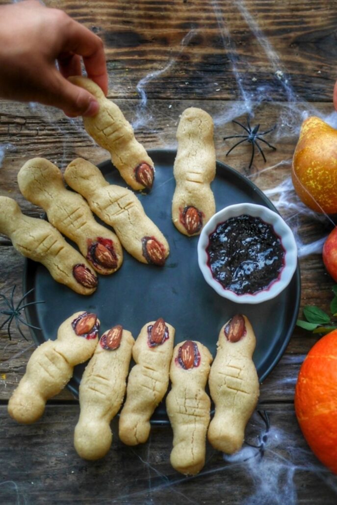 biscuits halloween doigts de sorcière
