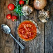 sauce aux tomates cerises