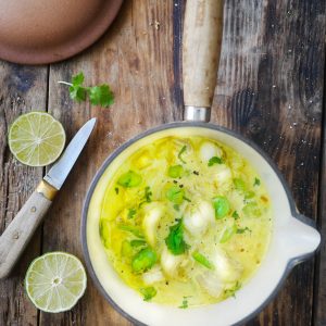 recette de curry de poisson lait de coco