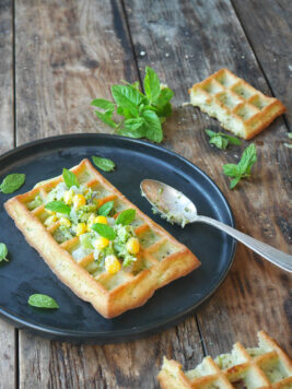 Gaufres courgettes