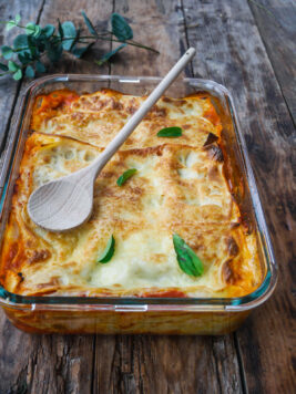 Lasagnes aux aubergines (végétariennes)