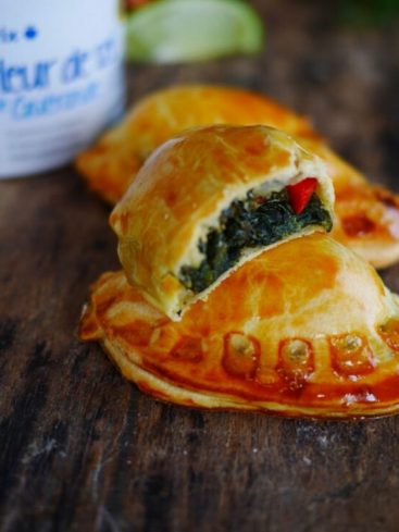 Empanadas aux épinards, pâte dorée, Fleur de sel Franprix