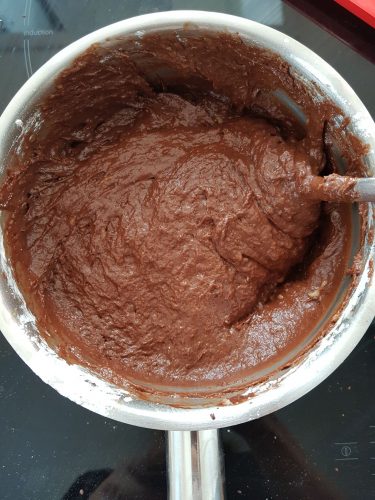 pâte à gâteau chocolat sans beurre